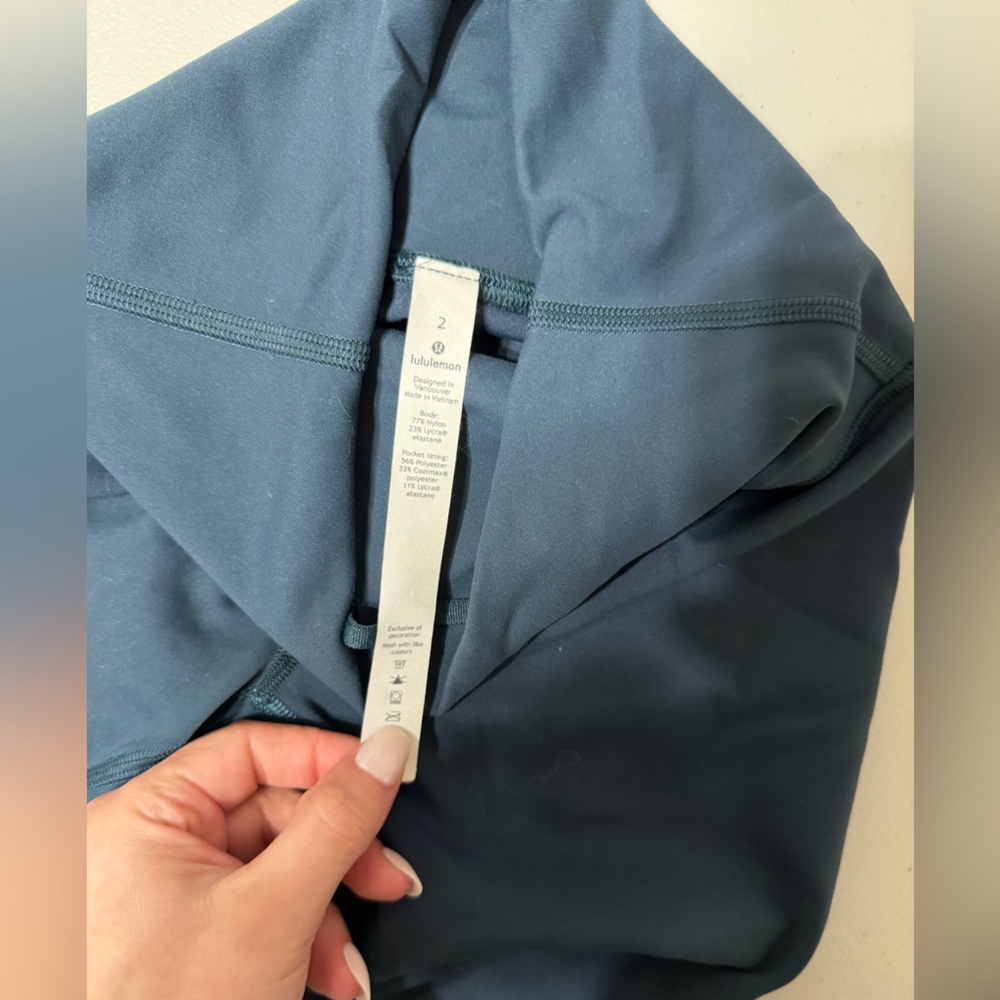 Lululemon Athletica Blue Leggingd